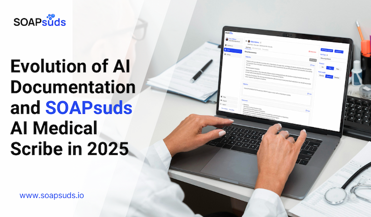 Evolution of AI Documentation and SOAPsuds AI Medical Scribe in 2025