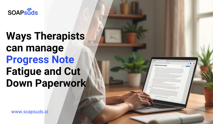 Ways Therapists can manage Progress Note Fatigue and Cut Down Paperwork