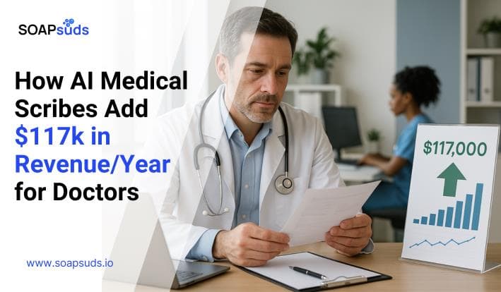 How AI Medical Scribes Add $117k in Revenue/Year for Doctors