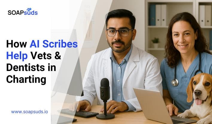 How AI Scribes Help Vets & Dentists in Charting