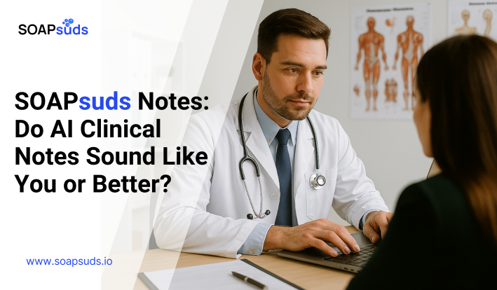 SOAPsuds Notes: Do AI Clinical Notes Sound Like You or Better?