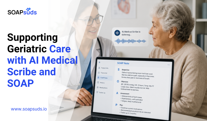 What is an AI Medical Scribe and SOAP Notes for Geriatrics?